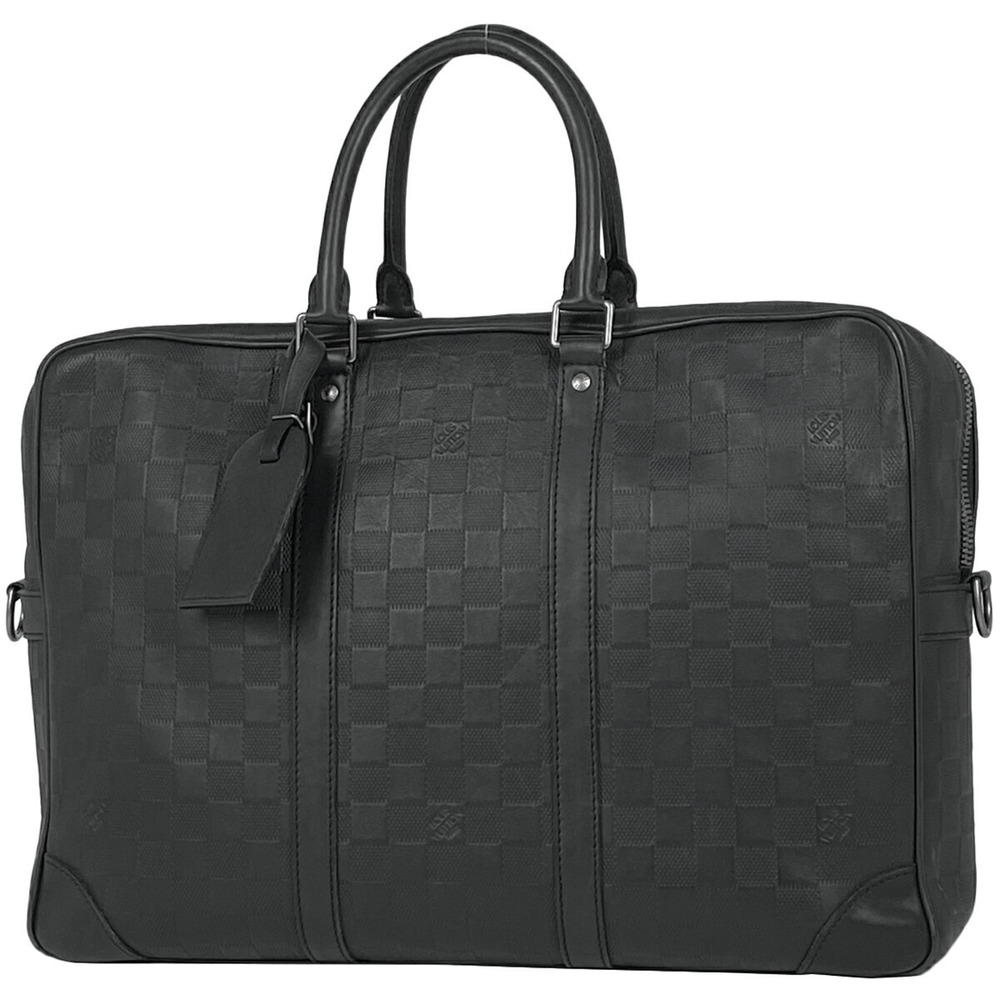 Louis Vuitton Porte documents Voyage Handbag Briefcase Business Bag Damier